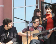 Genç bahar şenliğinde