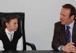 Canik'e temsili bayan başkan