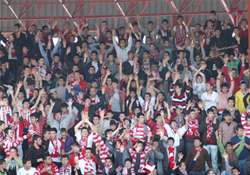 Taraftardan teşekkür