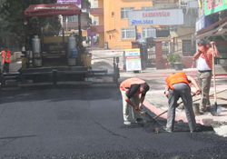 İlkadım'da asfalt seferberliği