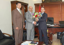 Atasam Sağlık Grubundan İl Sağlık Müdürlüğü ziyareti