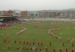 19 Eylül Stadı'nda coşku