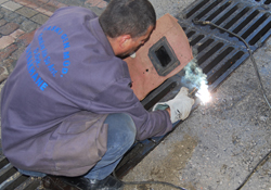 Kaynak ile hırsızlık önlenmeye çalışılıyor