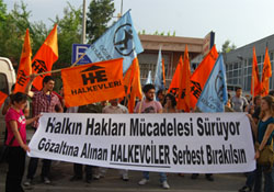 Sabah gözaltı akşam eylem