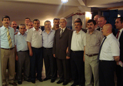 Dönmez'e veda gecesi