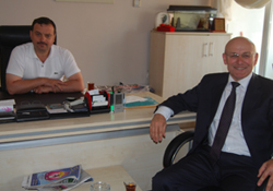 Kozluk Başkanı DENGE'yi ziyaret etti