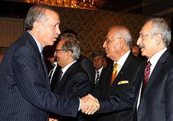 Erdoğan Kılıçdaroğlu'na 'hayırlı' olsun dedi