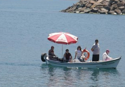 Gerze'de deniz sezonu açıldı