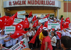 Küçüklerden toplum mesajı