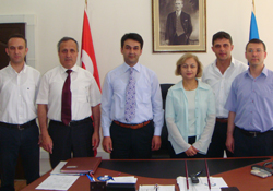 Haritacılardan hoş geldin ziyareti