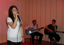 Çarşamba lisesinde şiir gösterisi