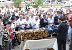 Belediye işçisine son görev