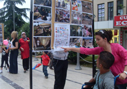 Filistin sergisi açıldı