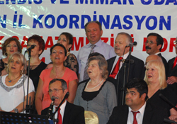 Mimar ve Mühendisler sahne aldı