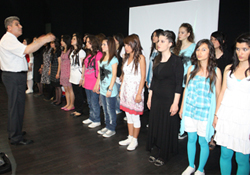 Canik'te dizelerin sesi