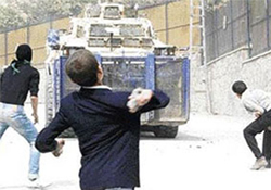 Taş atan çocuklar için TCK'da düzenleme