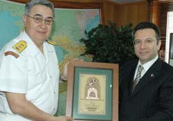 Komutanların Valilik ziyareti