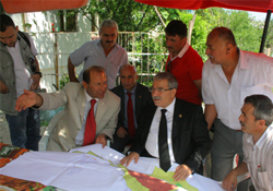 Muhtarlara Hatıra Ormanı jesti