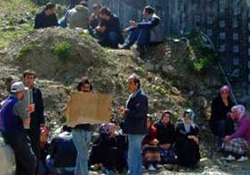 Ölümü de garip oldu