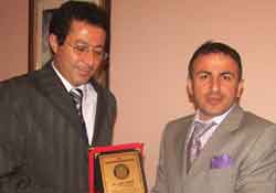 Komutana duygulu veda