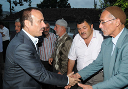 Gazi Köyü, hizmet için sandığa gidiyor