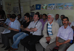 Tarım İl Müdürlüğü yetkilileri yoktu