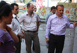 Canik'te okullar mercek altında