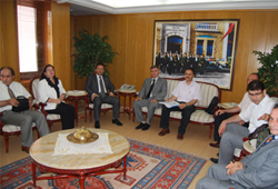 Türk Ocaklarından Vali Aksoya ziyaret