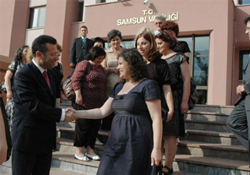 Öğretmenler Vali'yi ziyaret etti