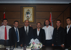 Genç İşadamlarından Emniyet Müdürü Çelike ziyaret