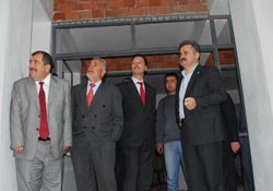 Fatsa, okul inşaatı inceledi