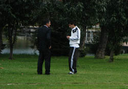 Önce Çakır sonra  Turan ile görüştü