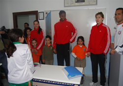 POTANIN SULTANLARI ÖĞRENCİLERLE BULUŞTU