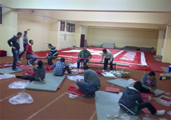 Çılgın koreografi hazırlığı sürüyor