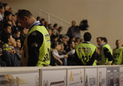 Taraftardan çok güvenlik vardı