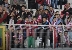 Miniklerin maç keyfi