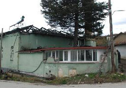Asırlık cami kül oldu