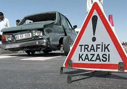 Trafik kazası: 1 yaralı