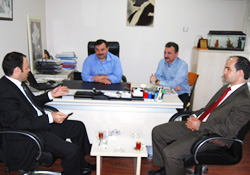 Bayraktar gazetemizi ziyaret etti