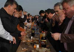 750 kilo hamsi 1 saatte bitti