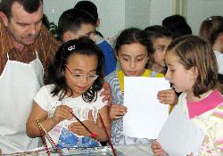 Önce ders sonra ebru