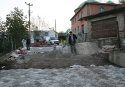 Tekkeköy şantiyeye döndü