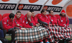 Soğuktan böyle korundular