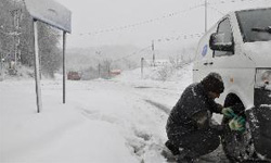 Bolu Dağı kara teslim!