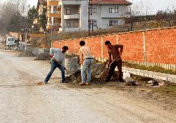 Fen işleri dur durak bilmiyor