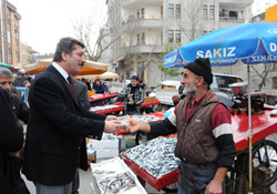 Vatandaşa aşure ikramı