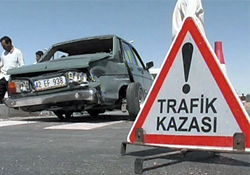 Trafik kazası: 1 ölü