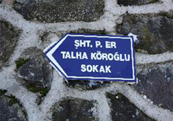 Şehidin ismi ölümsüzleşti