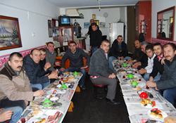 SERVİS ŞOFÖRLERDEN SAMSUNSPOR'A DESTEK