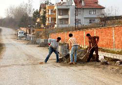 Fen işleri dur durak bilmiyor